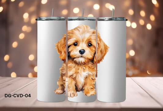 20oz (590mls) Tumbler - Cavoodle - DG-CVD-04