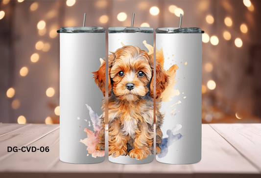 20oz (590mls) Tumbler - Cavoodle - DG-CVD-06