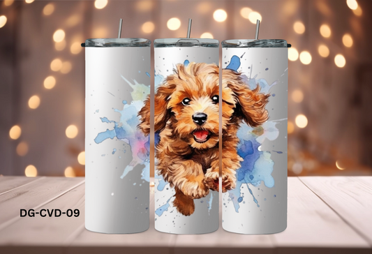 20oz (590mls) Tumbler - Cavoodle - DG-CVD-09