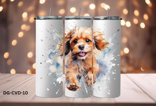 20oz (590mls) Tumbler - Cavoodle - DG-CVD-10