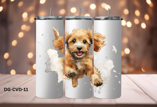 20oz (590mls) Tumbler - Cavoodle - DG-CVD-11