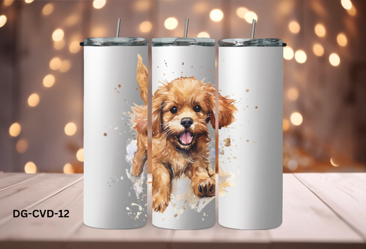 20oz (590mls) Tumbler - Cavoodle - DG-CVD-12