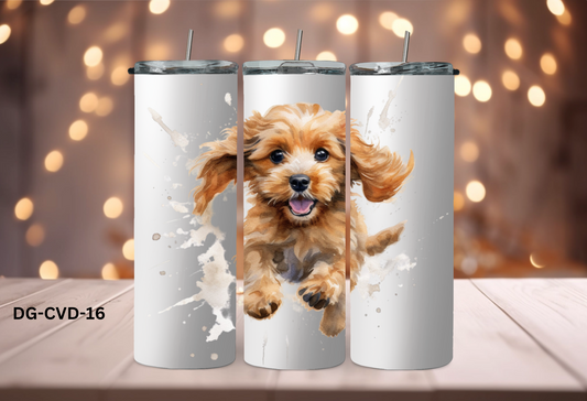 20oz (590mls) Tumbler - Cavoodle - DG-CVD-16