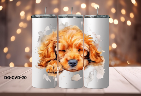 20oz (590mls) Tumbler - Cavoodle - DG-CVD-20