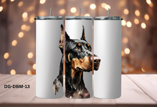 20oz Tumbler - Doberman - DG-DBM-13