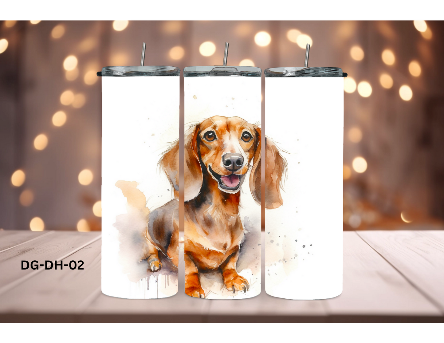 20oz Tumbler - Dachshund - DG-DH-02