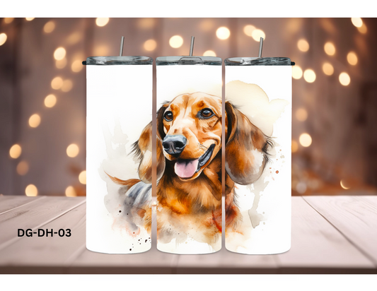 20oz Tumbler - Dachshund - DG-DH-03