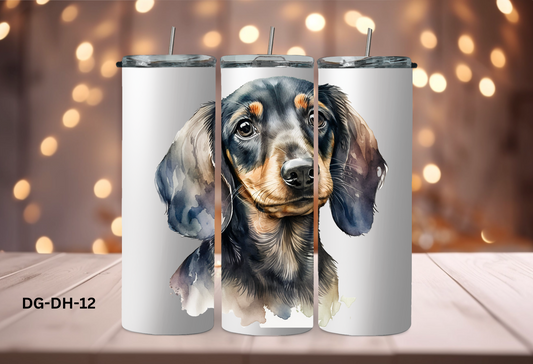 20oz (590mls) Tumbler - Dachshund - DG-DH-12