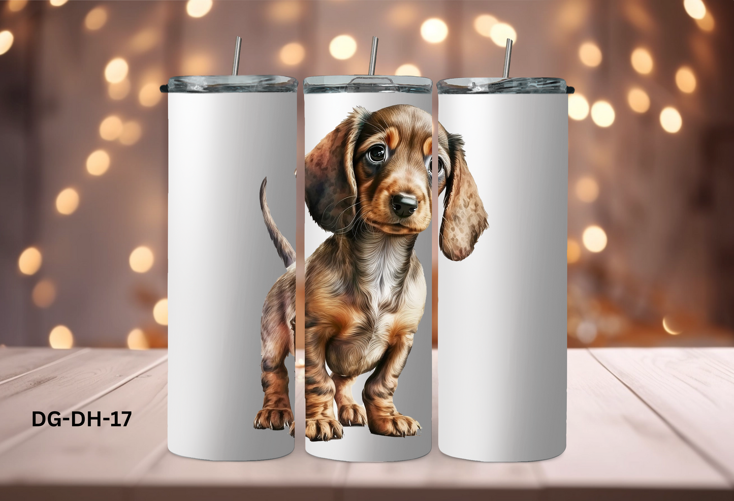 20oz (590mls) Tumbler - Dachshund - DG-DH-17