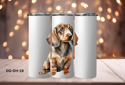 20oz (590mls) Tumbler - Dachshund - DG-DH-19