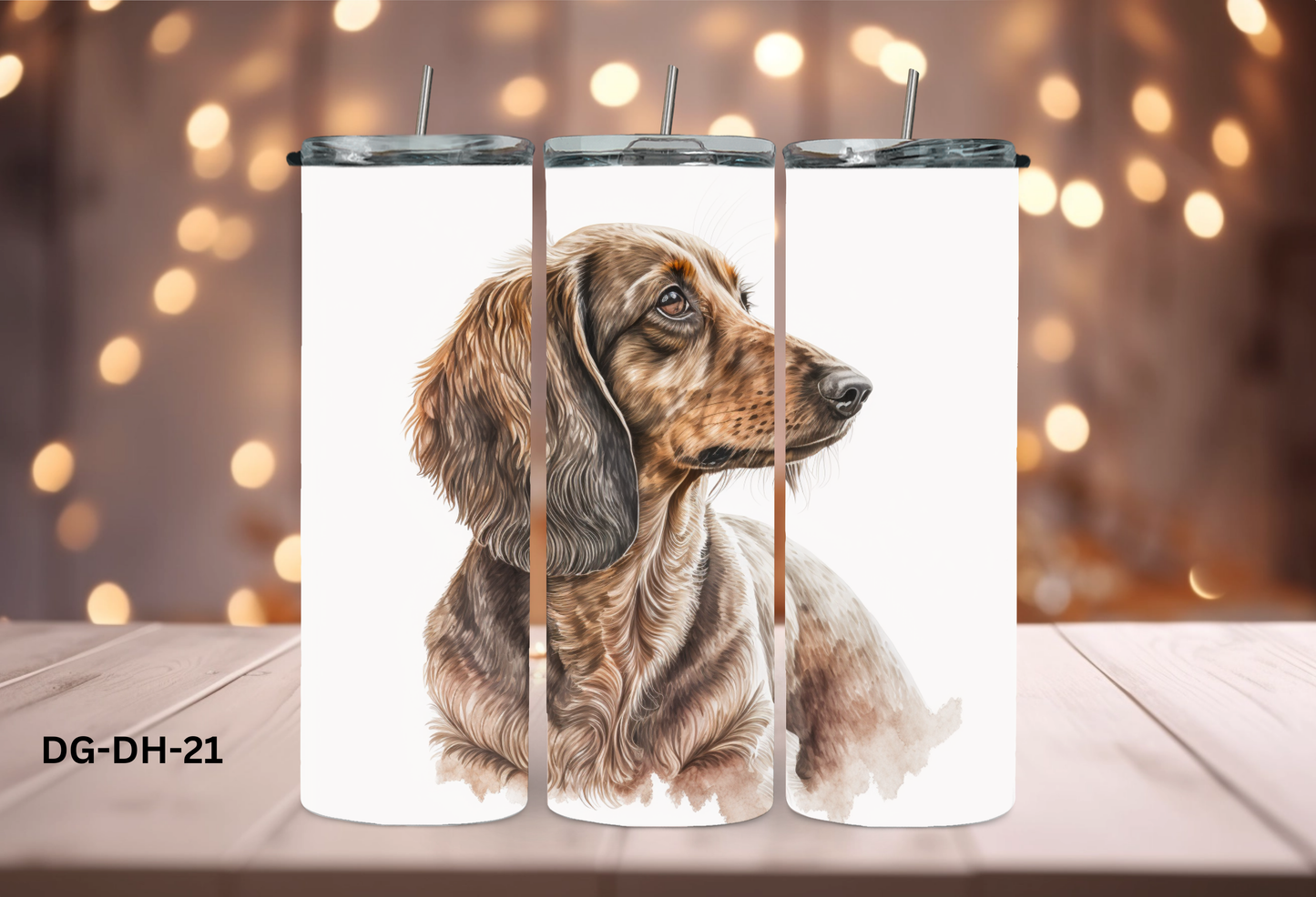 20oz (590mls) Tumbler - Dachshund - DG-DH-21