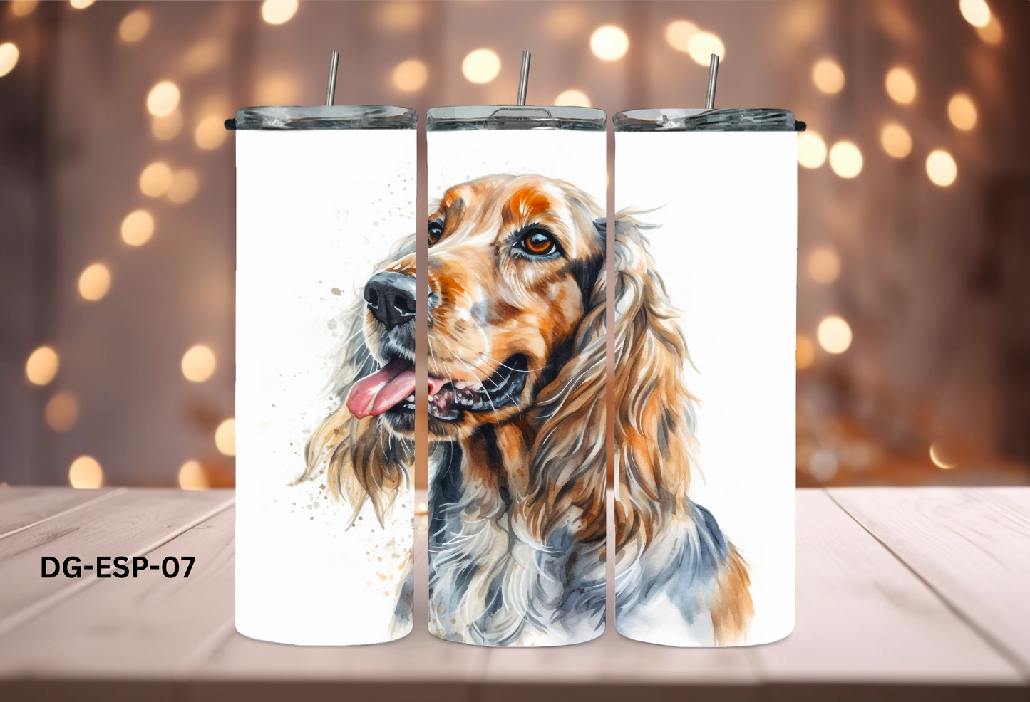 20oz (590mls) Tumbler - English Springer Spaniel - DG-ESP-07