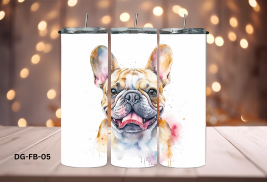 20oz (590mls) Tumbler - French Bulldog - DG-FB-05