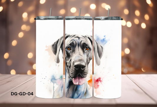 20oz (590mls) Tumbler - Great Dane - DG-GD-04