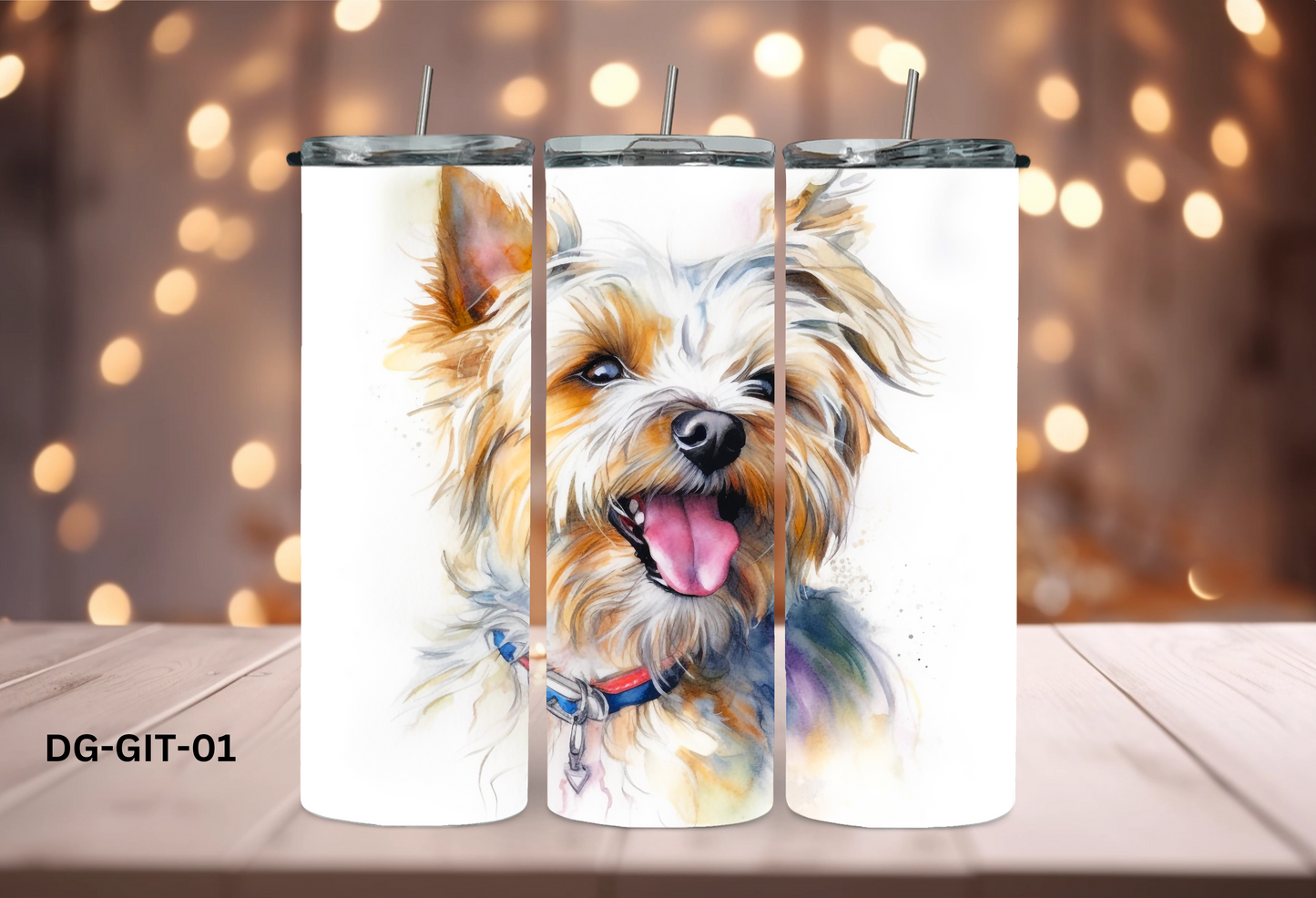 20oz (590mls) Tumbler - Glen of Imaal Terrier - DG-GIT-01