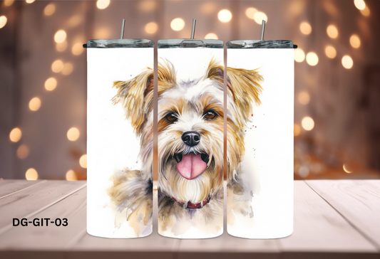 20oz (590mls) Tumbler - Glen of Imaal Terrier - DG-GIT-03