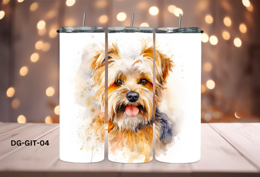 20oz (590mls) Tumbler - Glen of Imaal Terrier - DG-GIT-04