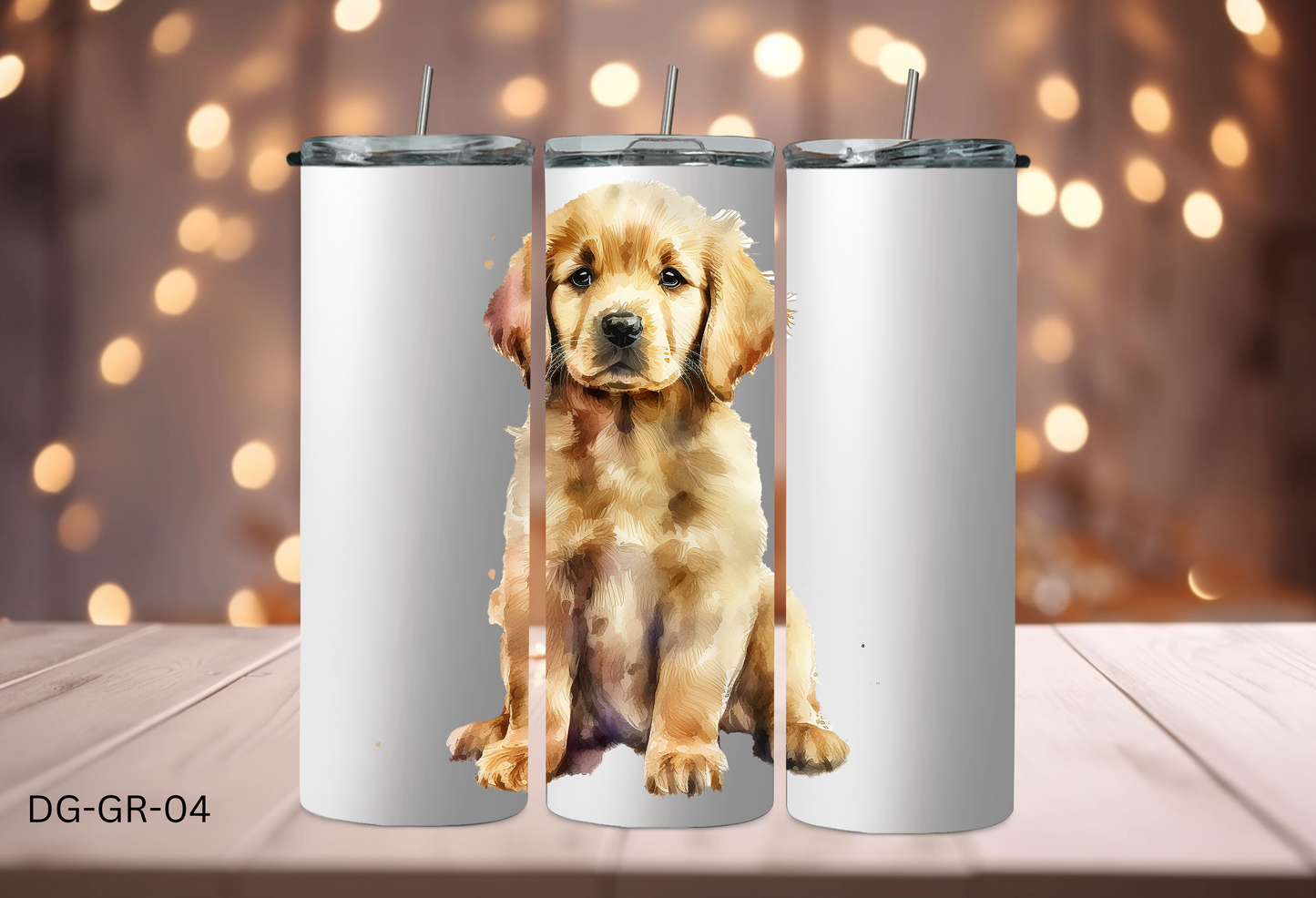 20oz (590mls) Tumbler - Golden Retriever - DG-GR-04