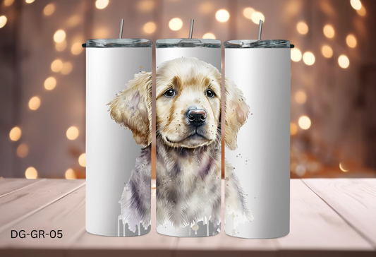 20oz (590mls) Tumbler - Golden Retriever- DG-GR-05