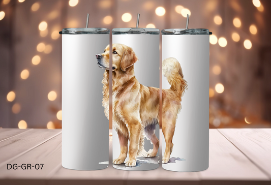 20oz (590mls) Tumbler - Golden Retriever- DG-GR-07