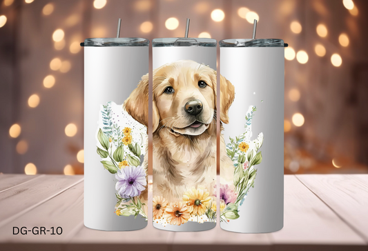 20oz (590mls) Tumbler - Golden Retriever- DG-GR-10