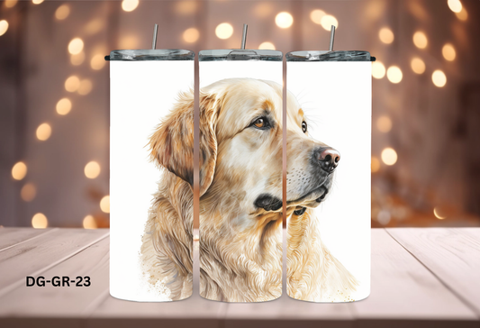 20oz (590mls) Tumbler - Golden Retriever- DG-GR-23