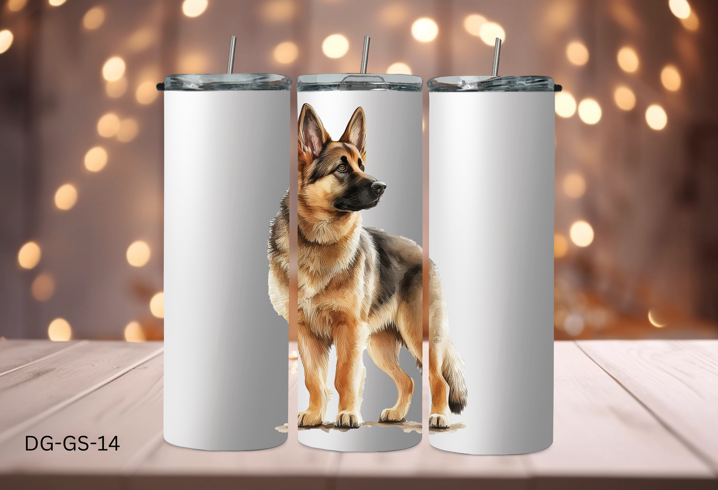 20oz (590mls) Tumbler - German Shepherd - DG-GS-14