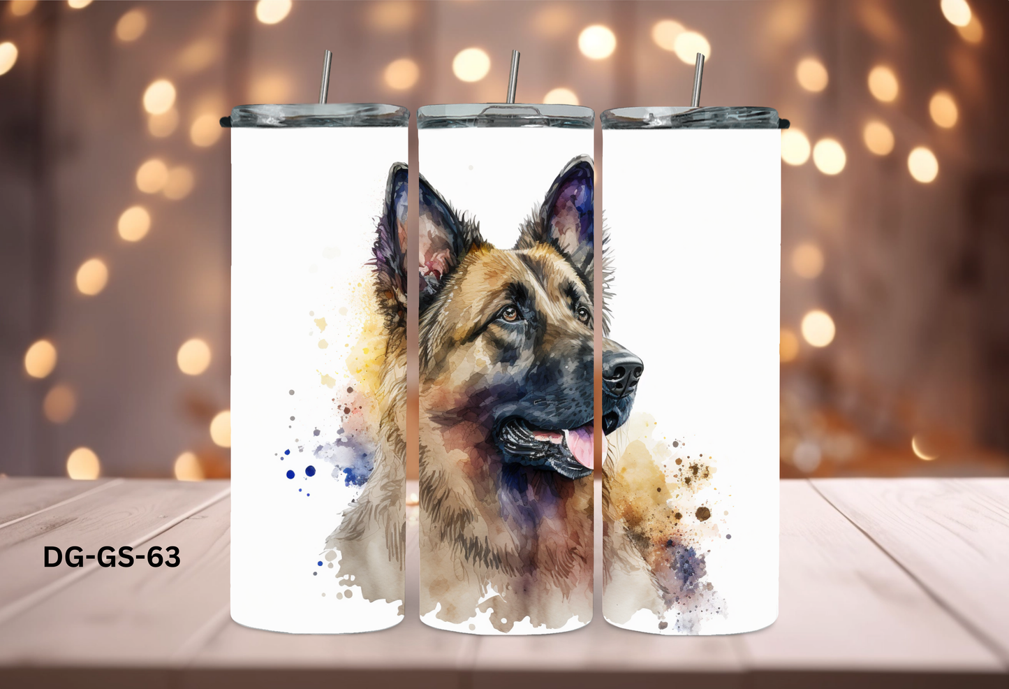 20oz (590mls) Tumbler - German Shepherd - DG-GS-63