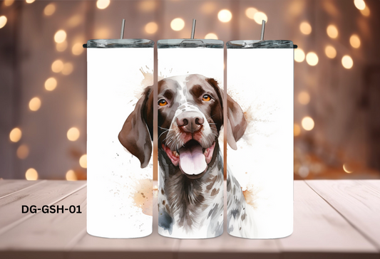 20oz (590mls) Tumbler - German Shorthair - DG-GSH-01