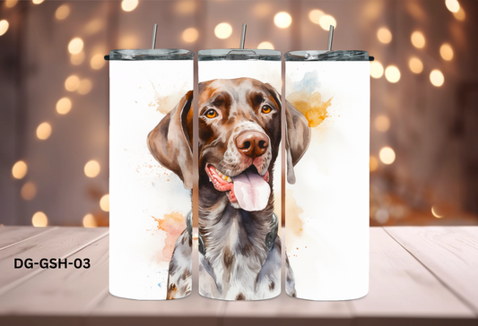 20oz (590mls) Tumbler - German Shorthair - DG-GSH-03