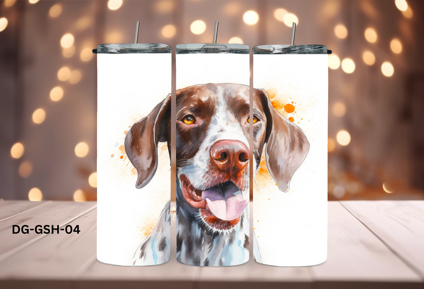 20oz (590mls) Tumbler - German Shorthair - DG-GSH-04