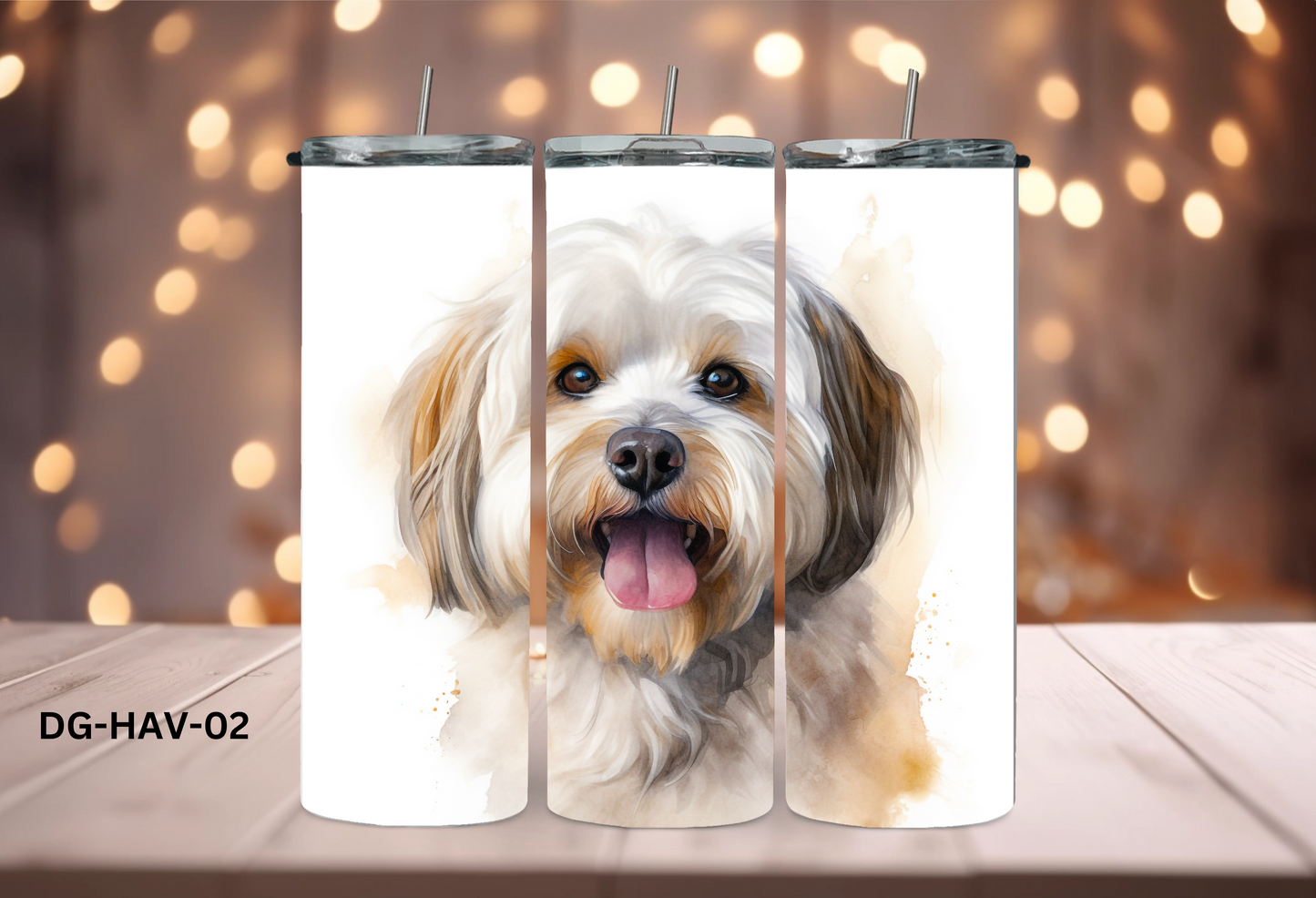 20oz (590mls) Tumbler - Havanese - DG-HAV-02