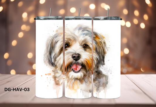 20oz (590mls) Tumbler - Havanese - DG-HAV-03