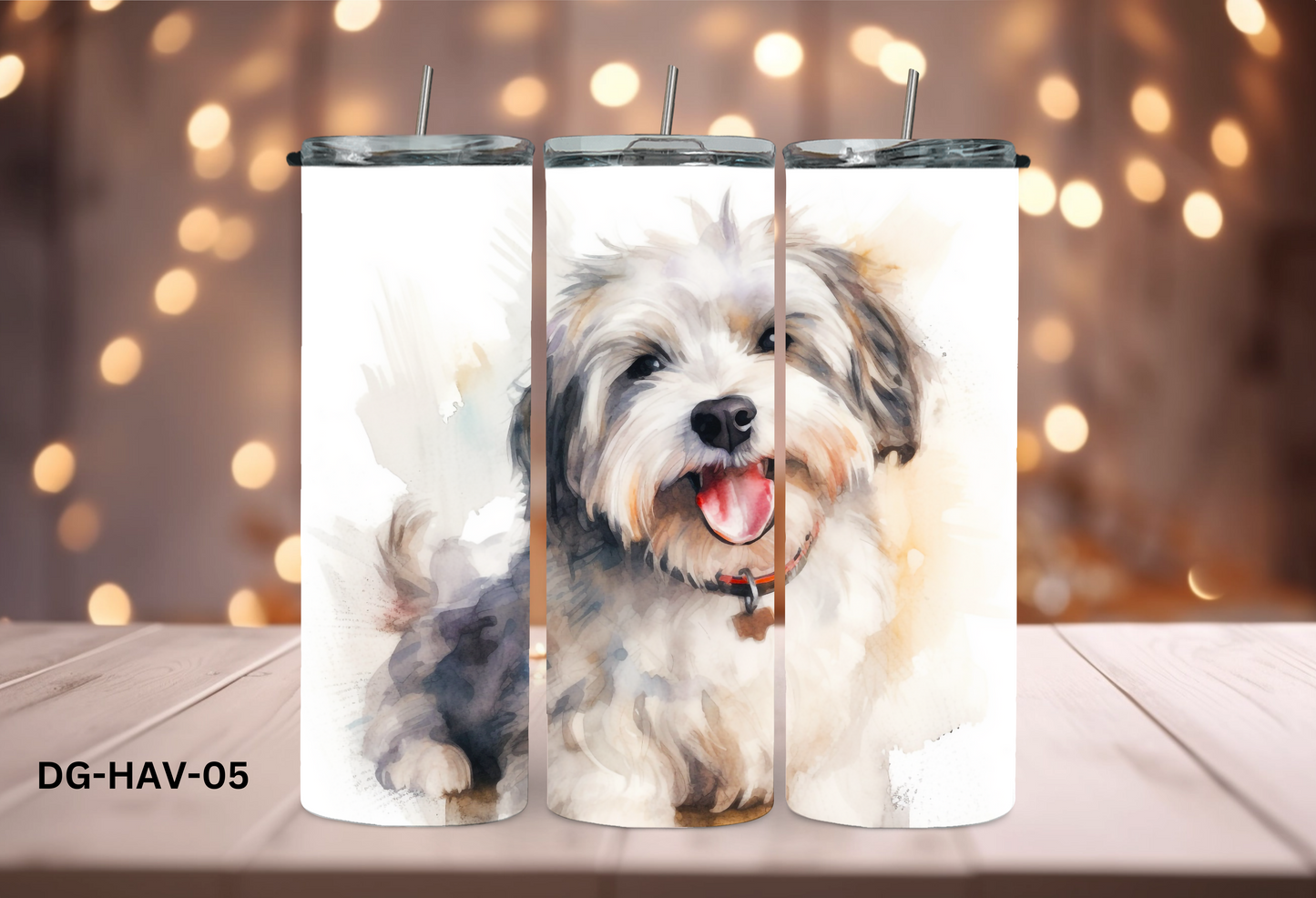 20oz (590mls) Tumbler - Havanese - DG-HAV-05