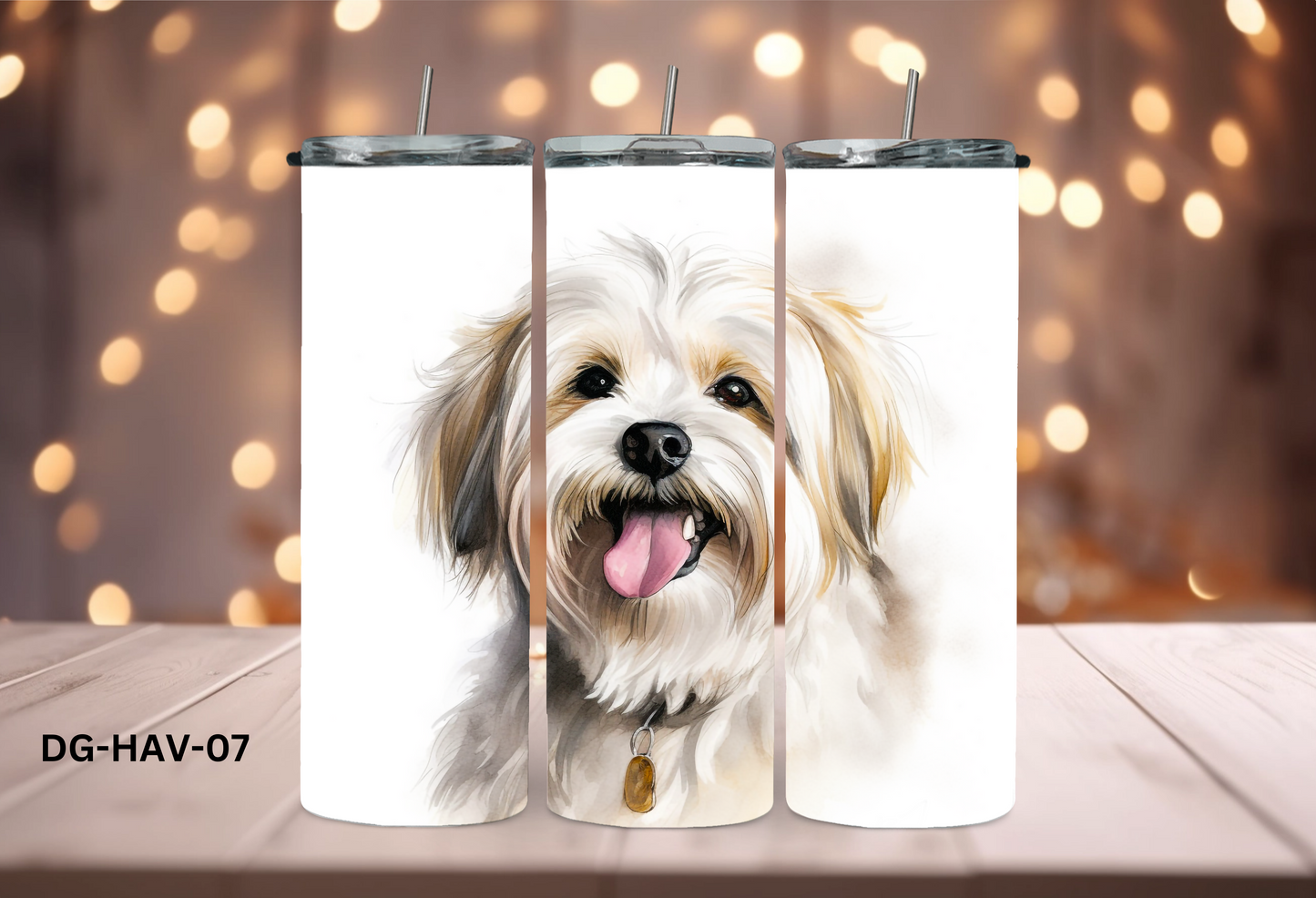 20oz (590mls) Tumbler - Havanese - DG-HAV-07