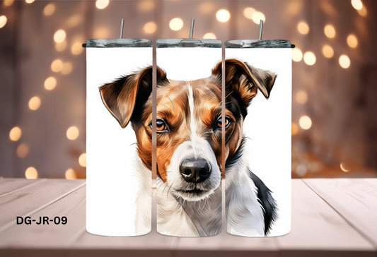 20oz (590mls) Tumbler - Jack Russell - DG-JR-09