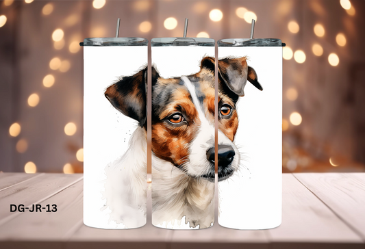 20oz (590mls) Tumbler - Jack Russell - DG-JR-13