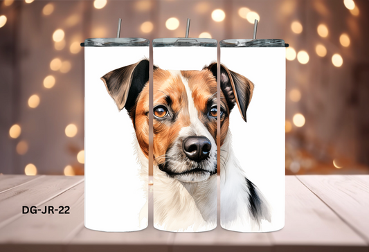 20oz (590mls) Tumbler - Jack Russell - DG-JR-22