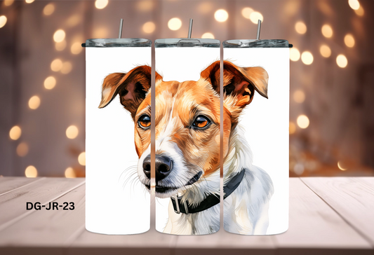 20oz (590mls) Tumbler - Jack Russell - DG-JR-23