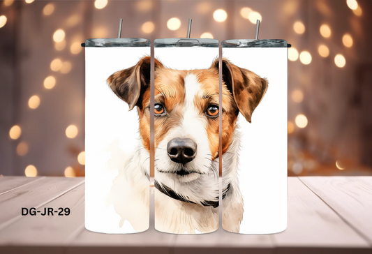 20oz (590mls) Tumbler - Jack Russell - DG-JR-29