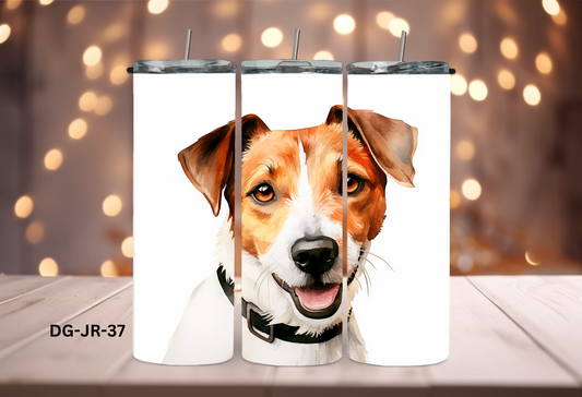 20oz (590mls) Tumbler - Jack Russell - DG-JR-37