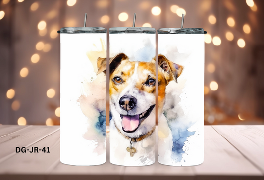 20oz (590mls) Tumbler - Jack Russell - DG-JR-41