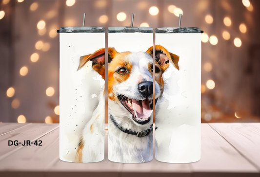 20oz (590mls) Tumbler - Jack Russell - DG-JR-42