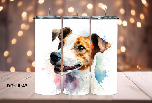 20oz (590mls) Tumbler - Jack Russell - DG-JR-43