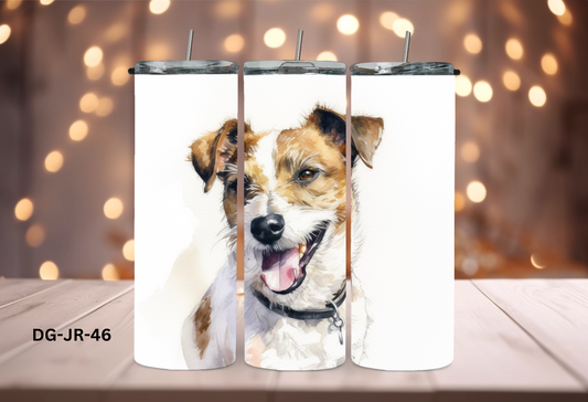 20oz (590mls) Tumbler - Jack Russell - DG-JR-46