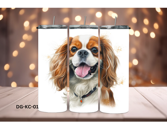 20oz (590mls) Tumbler - Cavalier King Charles Spaniel - DG-KC-01