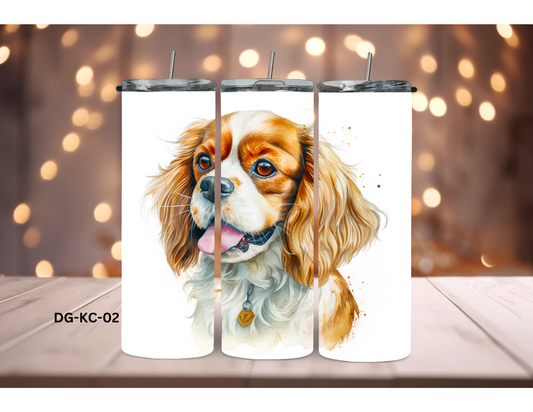 20oz (590mls) Tumbler - Cavalier King Charles Spaniel - DG-KC-02