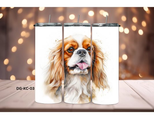 20oz (590mls) Tumbler - Cavalier King Charles Spaniel - DG-KC-03