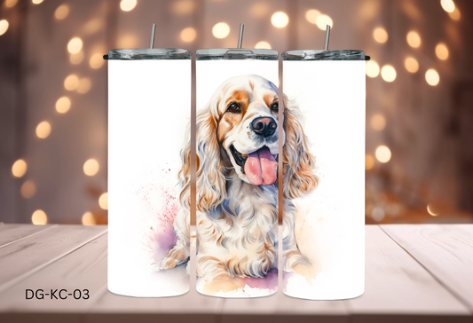 20oz (590mls) Tumbler - Cocker Spaniel - DG-KC-03