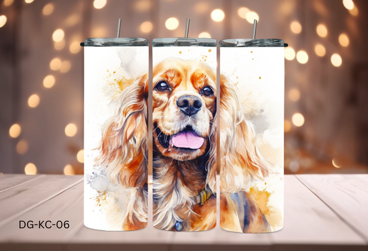 20oz (590mls) Tumbler - Cocker Spaniel - DG-KC-06